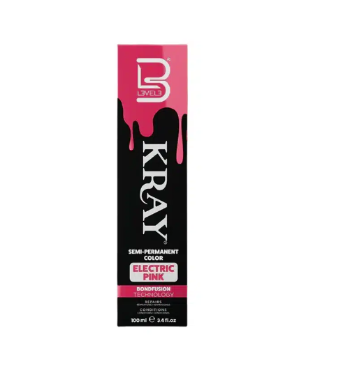 KRAY SEMI-PERM ELECTRIC PINK 100ML