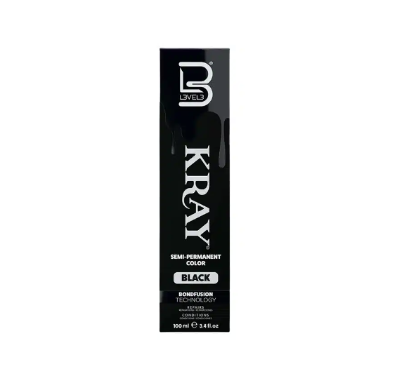 KRAY SEMI-PERM BLACK 100ML