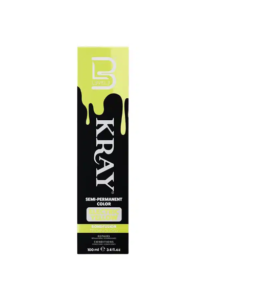 KRAY SEMI-PERM ELECTRIC YELLOW 100ML
